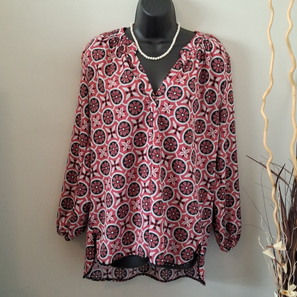 SIMPLY SOUTHERN SILKY TUNIC SMALL